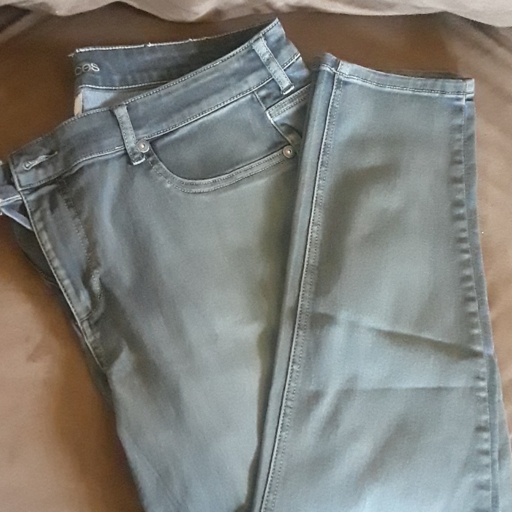 Olive jeggings 18 reg Maurices B1G1 = or <